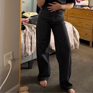 Zara Black Label High-Waist Jeans